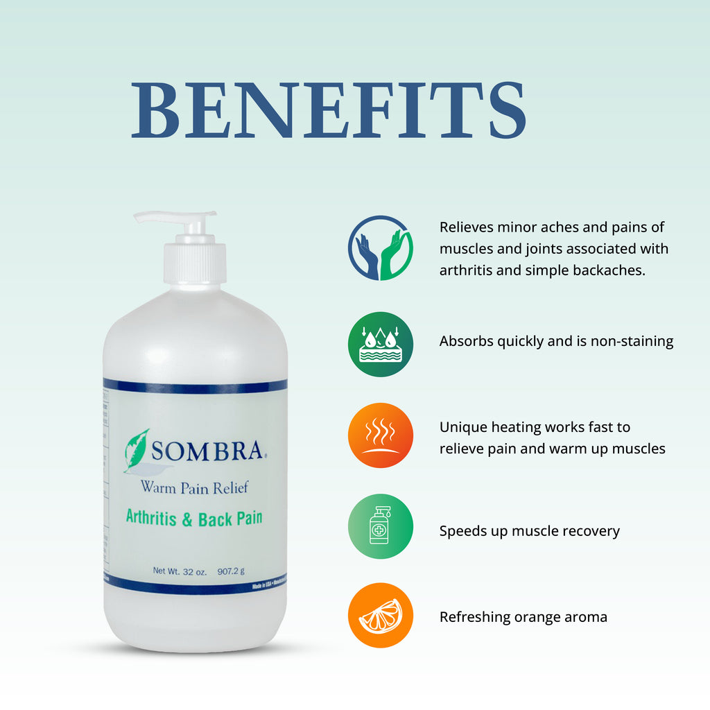 Sombra Warm Pain Relief (Arthritis & Back Pain) 32oz (Copy)
