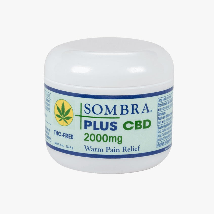 Sombra® PLUS CBD Warm Pain Relief 4oz