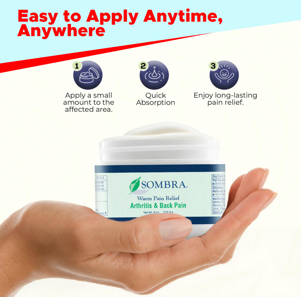 Sombra® PLUS CBD Warm Pain Relief 4oz